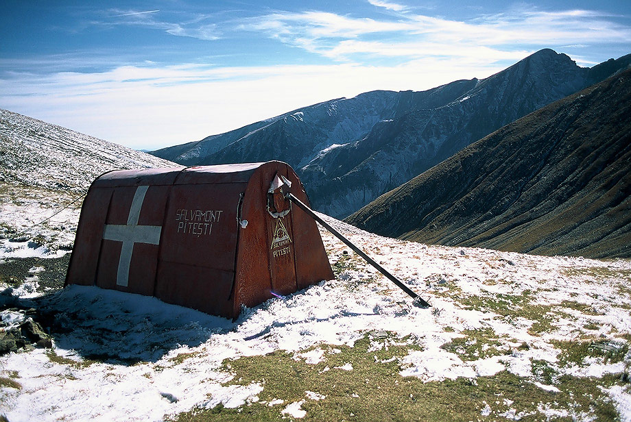 Fogarasze, schron Salvamontu (Rumunia - Fogarasze i Bucegi)